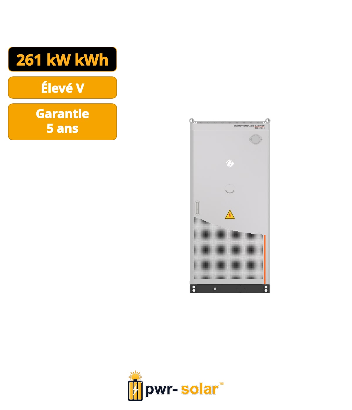 Système Commercial de Stockage d'Énergie Gotion EDGE 261 kWh