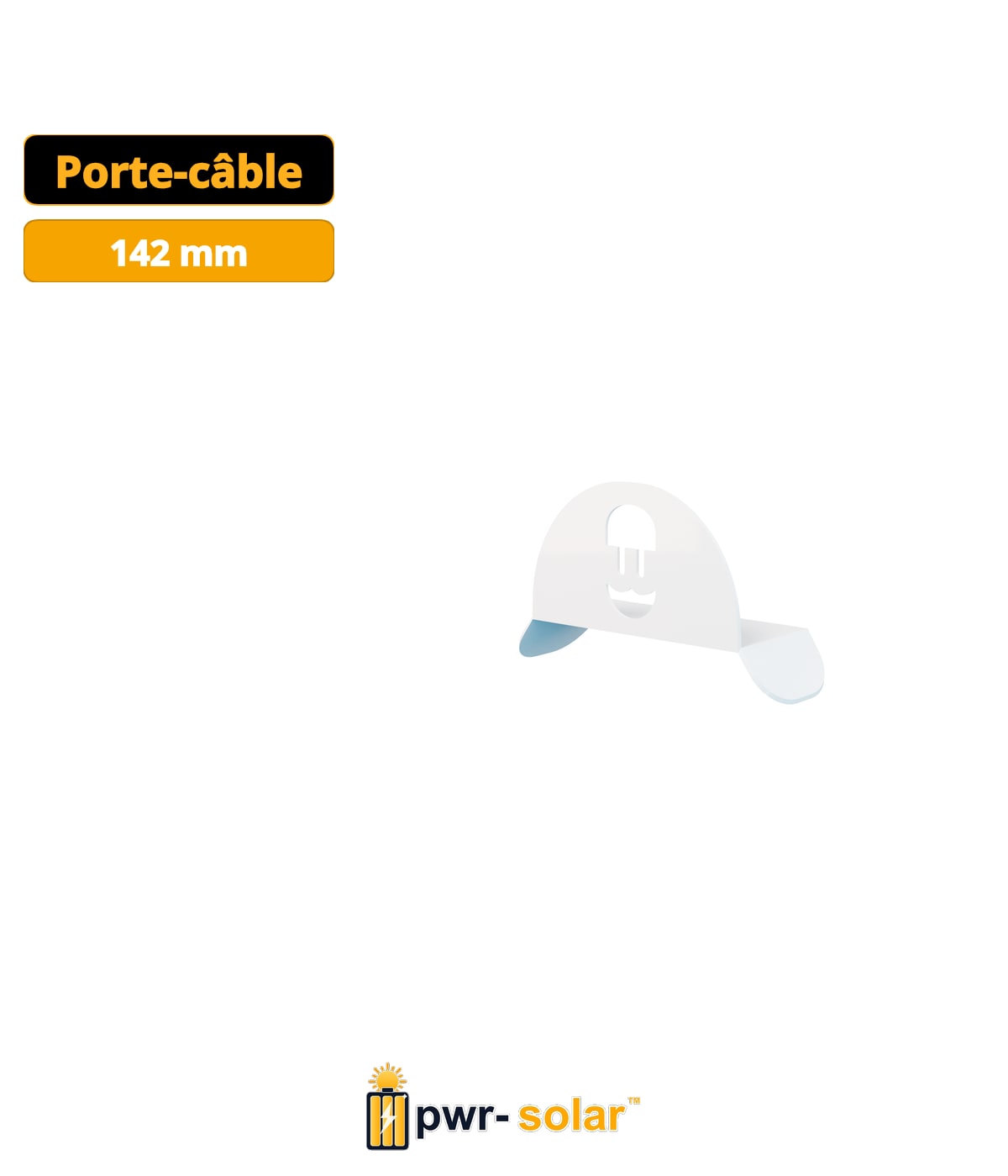 Wallbox Support De Câble (Metallique / Blanc)