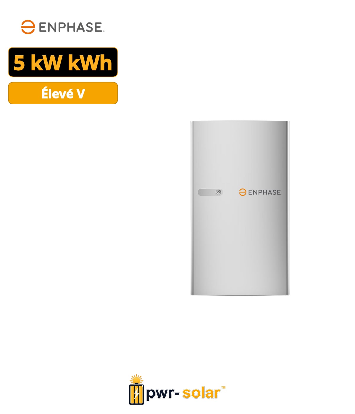 Kit FlexPhase Enphase IQ Battery 5P