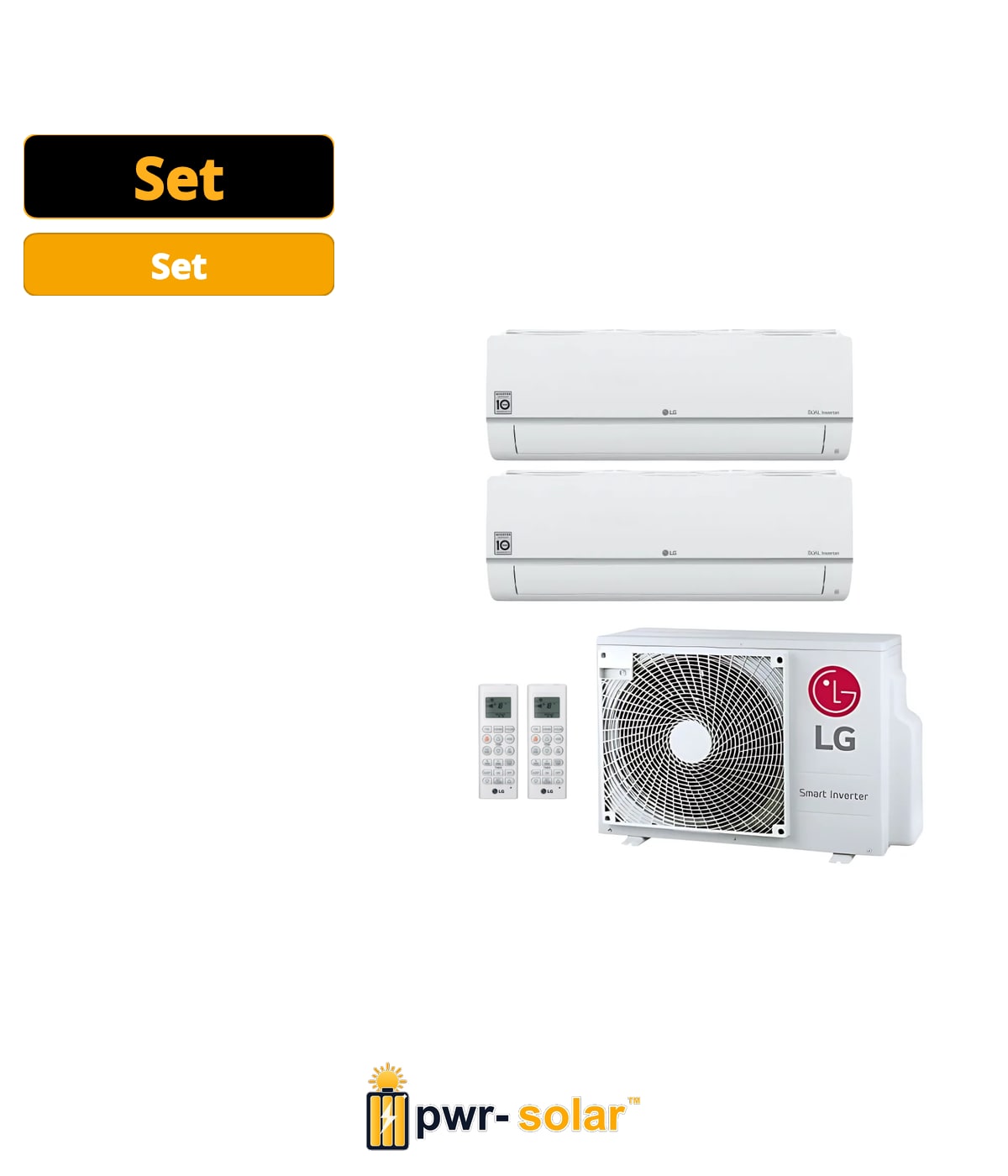 LG Electronics LG MU2R17-0912 Climatiseur Bi-split 4,7kW - Set