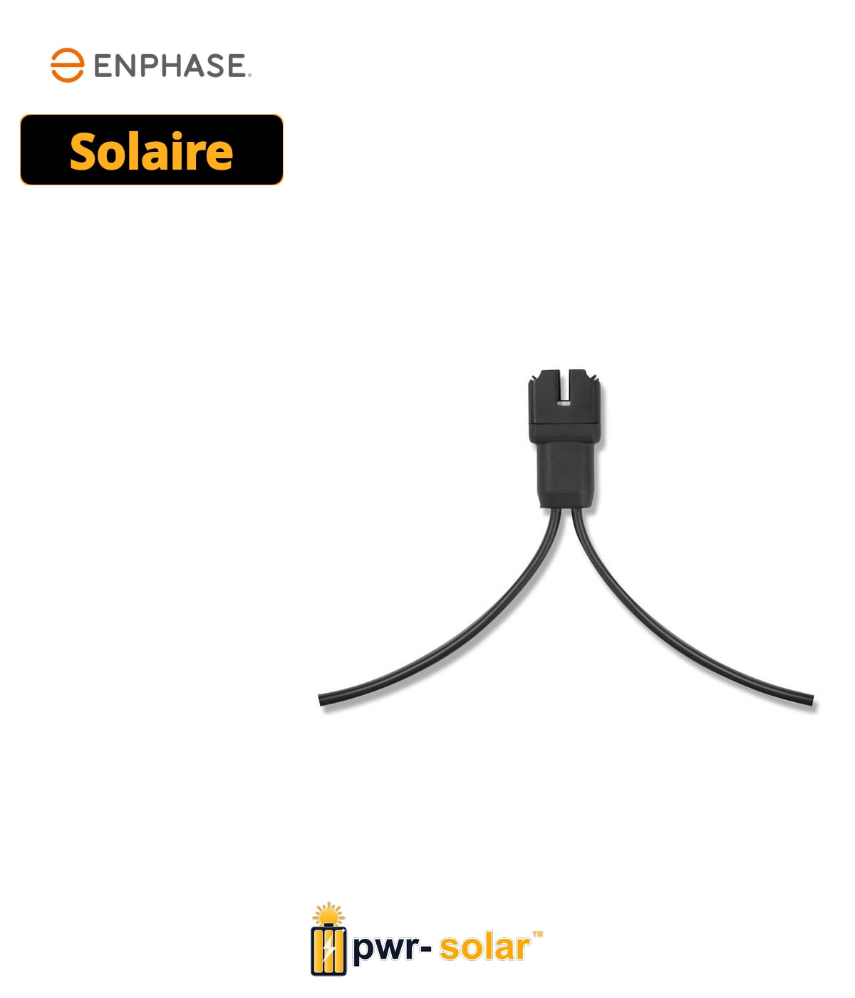 Enphase 2.5mm2 Q Cable pour 72 cellules 2.0, module de paysage
