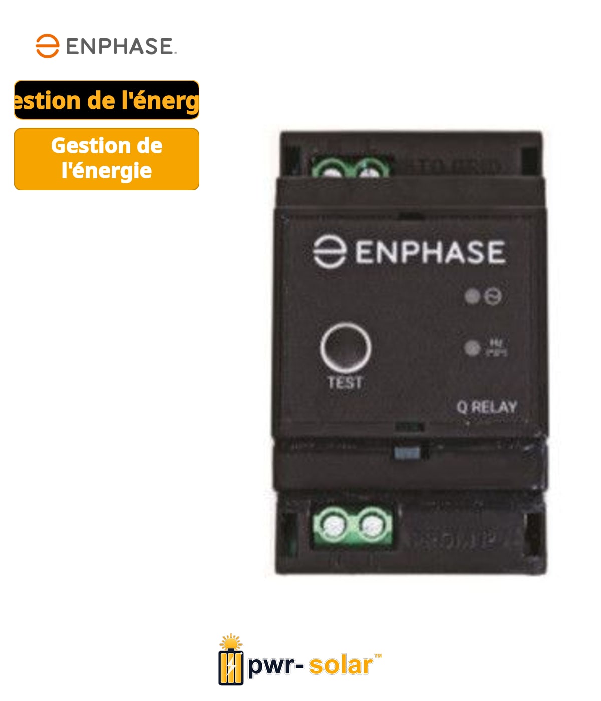 Enphase Relai externe pour IQ series - (1PH)