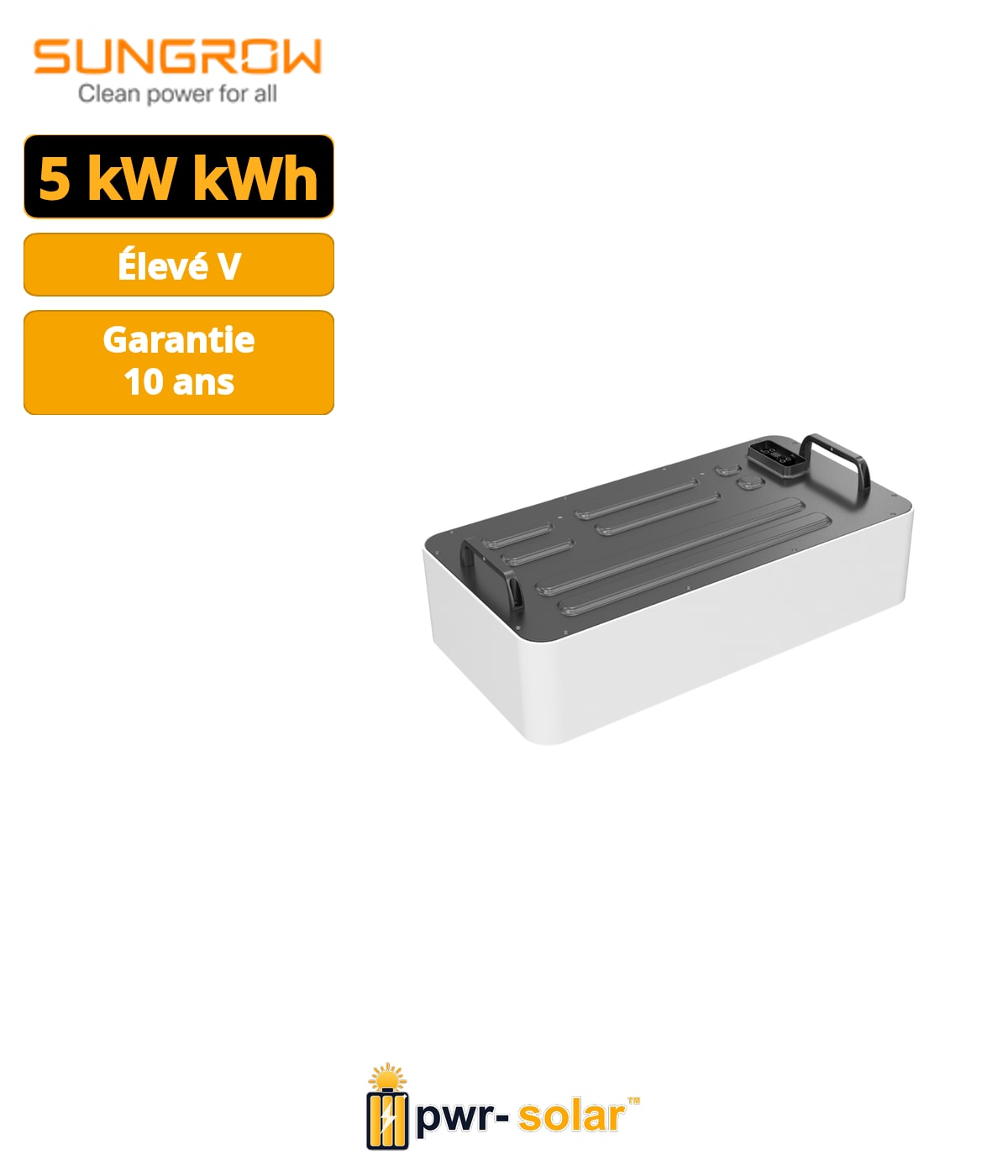 Sungrow Module de batterie SBH 5,0 kWh