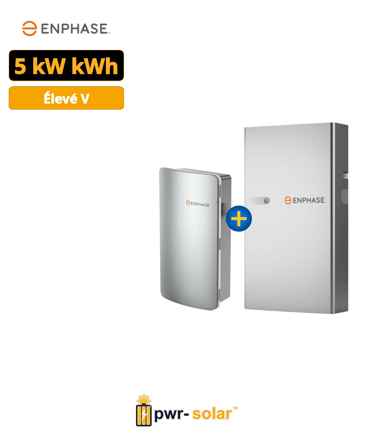 Enphase IQ FlexPhase Bundle – Contrôleur Système + FlexPhase Batterie 5P Kit
