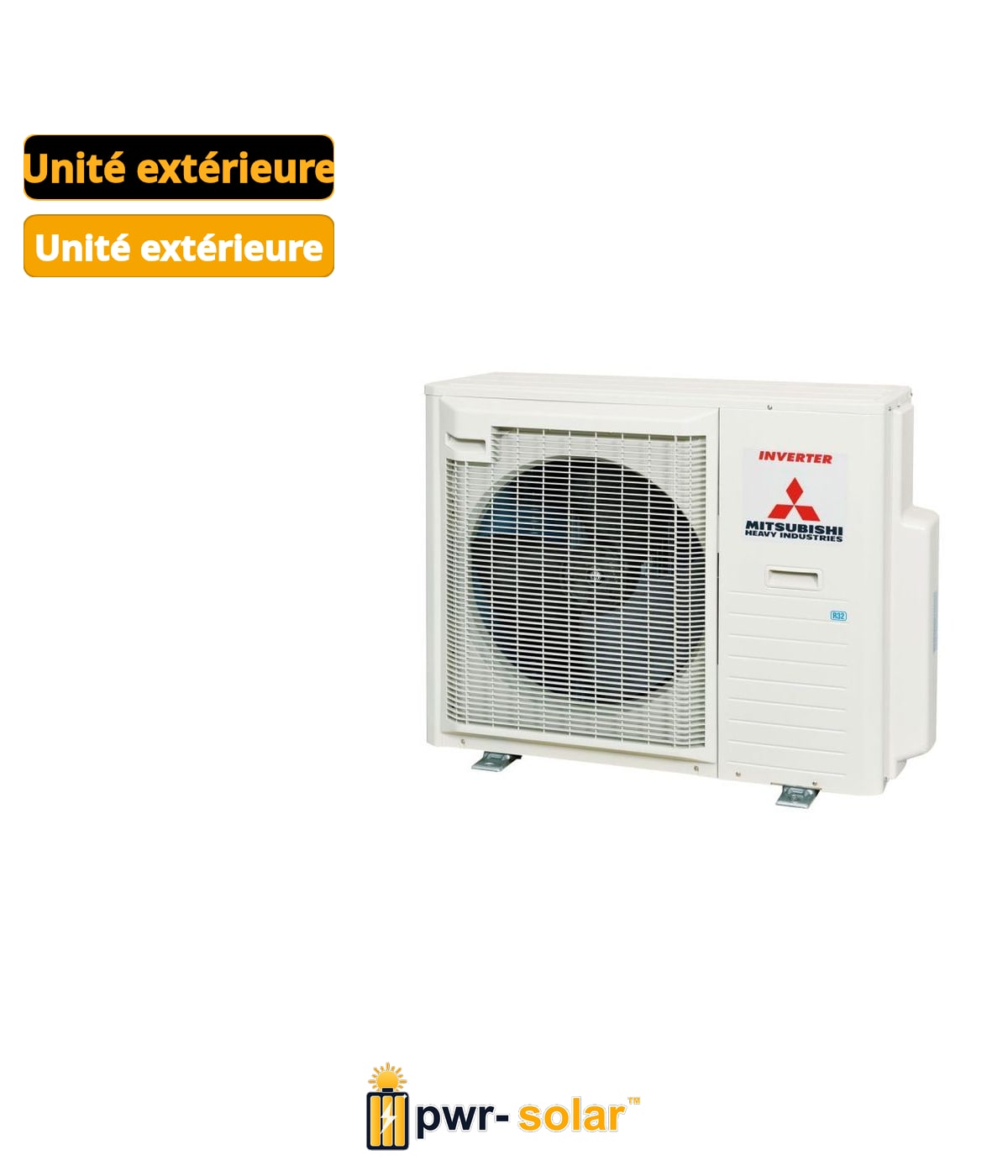 Mitsubishi SCM80ZS-W - Unité extérieure Multi-split - 8,0 kW