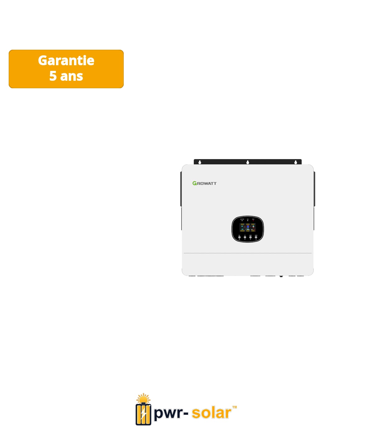 Growatt SPE 10000 ES onduleur hybride monophasé