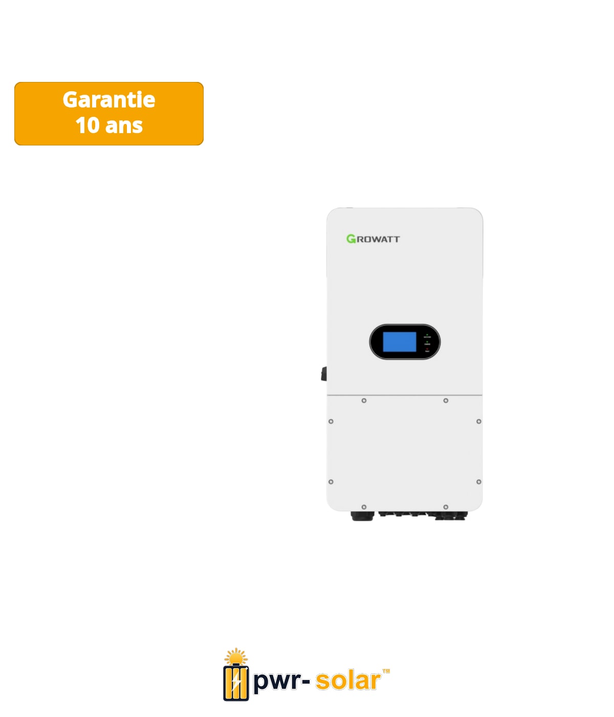 Growatt SPM 8000TL-HU Onduleur Hybride 8kW (Monophasé)