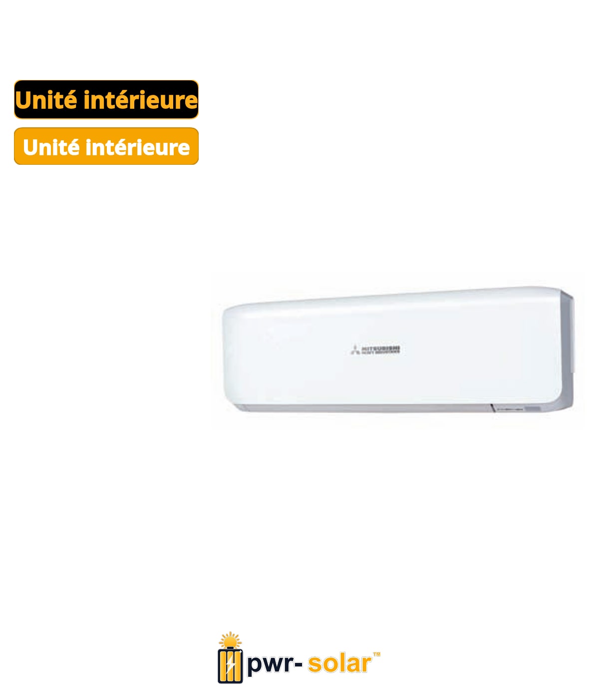 Mitsubishi SRK20ZS-WF - Unité intérieure murale - 2,0 kW