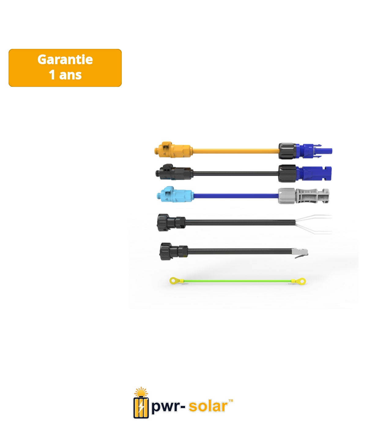 Câble Growatt APX vers Onduleur monophasé EU 5m