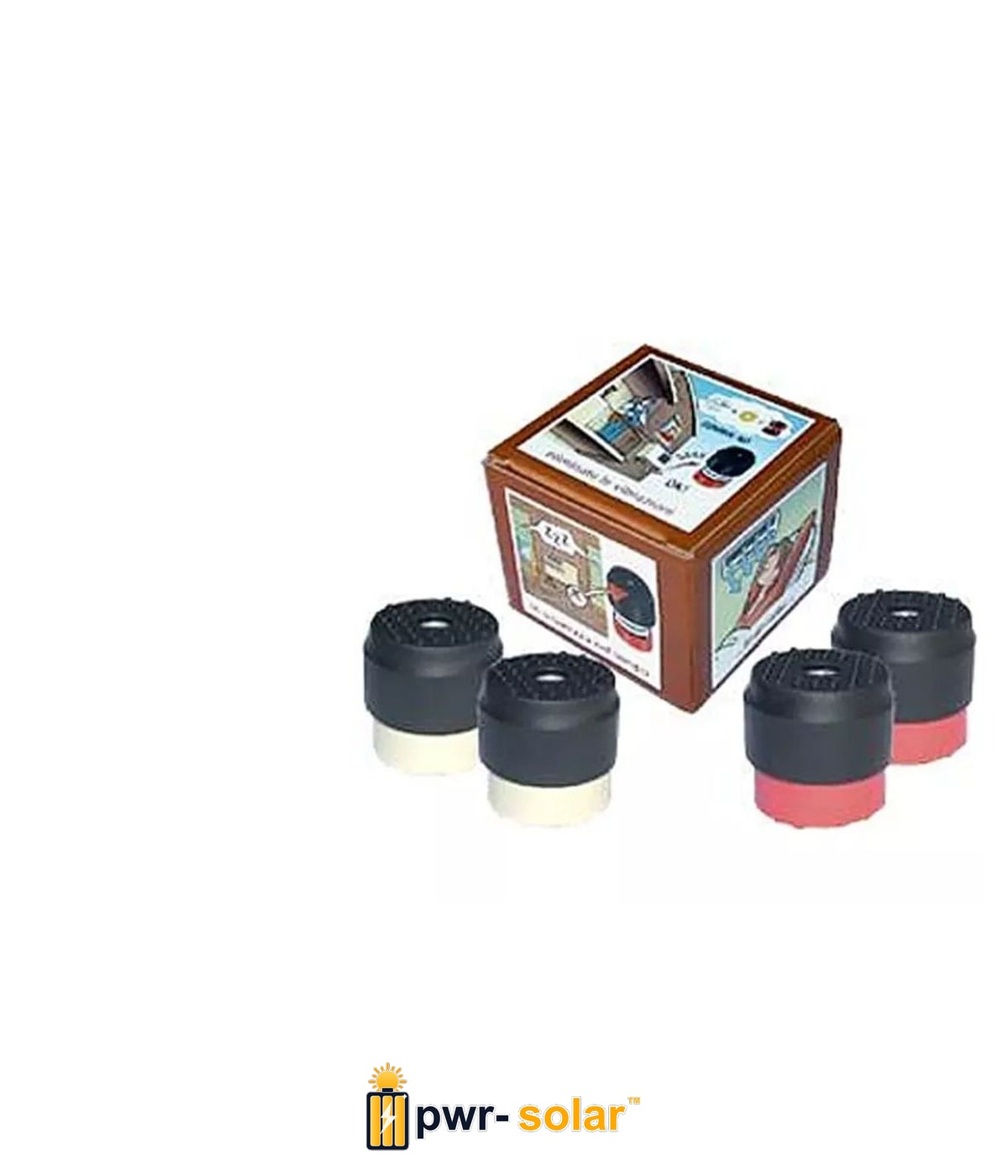 Soleco Kit de vibration 3: Rouge pour unités de 70 à 120 KG