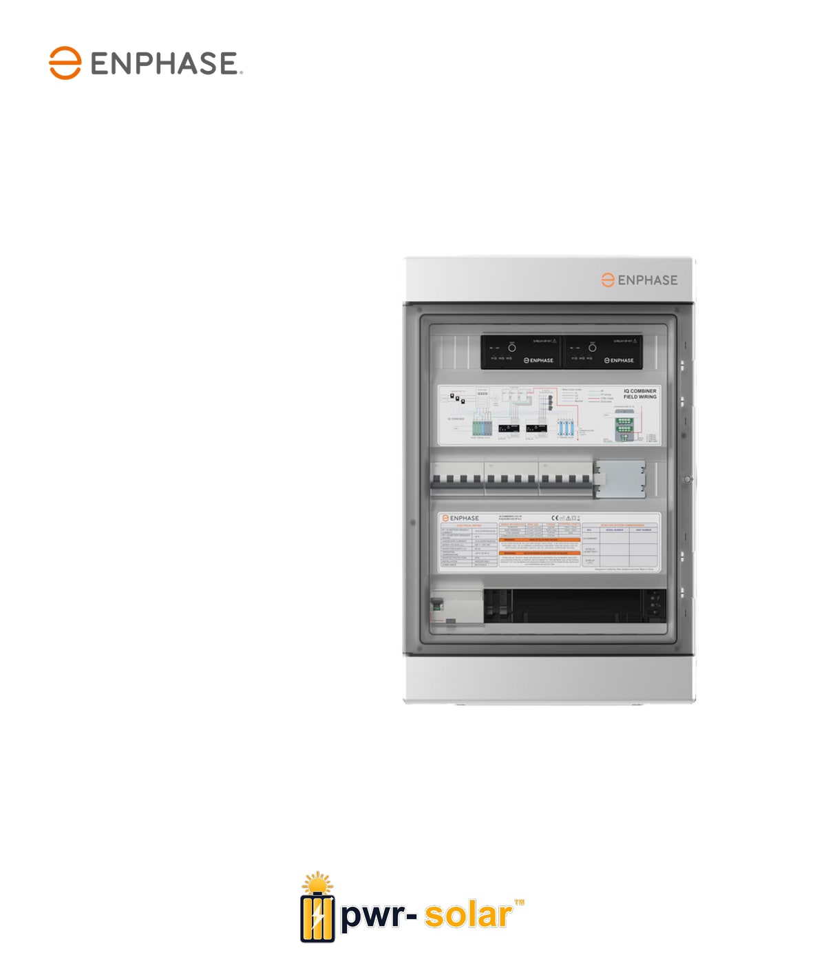 Enphase IQ Combiner 2 EU - Unité 3 phases préconfigurée avec communication et protection