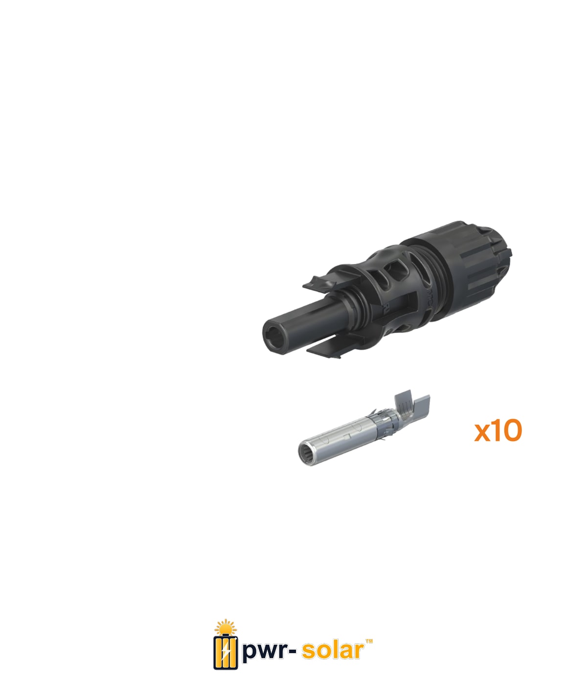 STÄUBLI - Connecteurs femelle MC4 EVO2 Sachet de 10 - PV-KBT4-EVO 2A/6I-UR - section de câble 4-6 mm² - Diam extérieur câble 4,7 à 6,4mm.