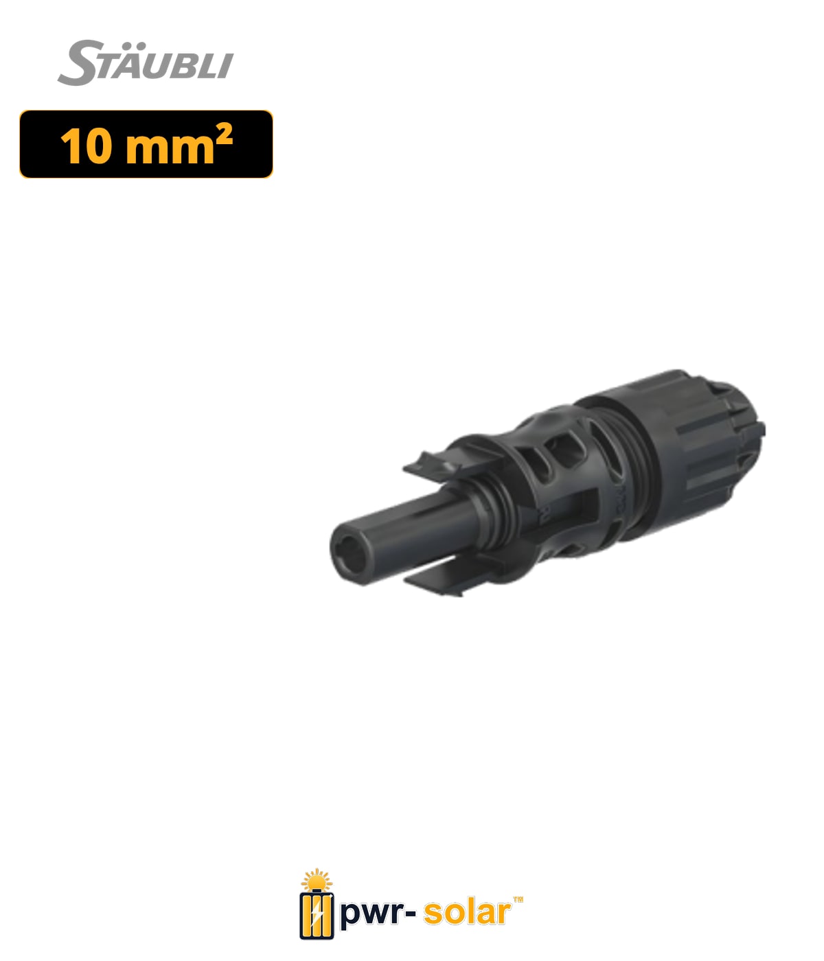 STÄUBLI - Sachet de 10 Connecteurs MC4 EVO 2 Femelle 10mm2 PV-KBT4-EVO 2A/10II