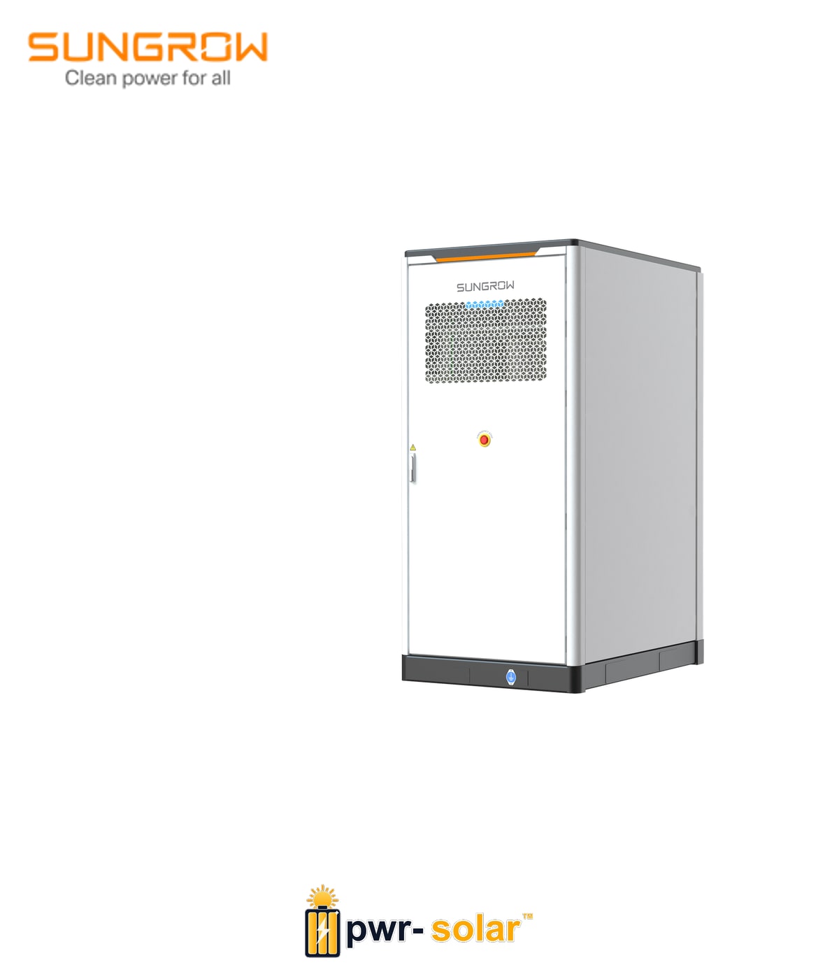 SUNGROW - ST255kWh-125kW-2h Système de stockage d’énergie C&I PowerStack à refroidissement liquide