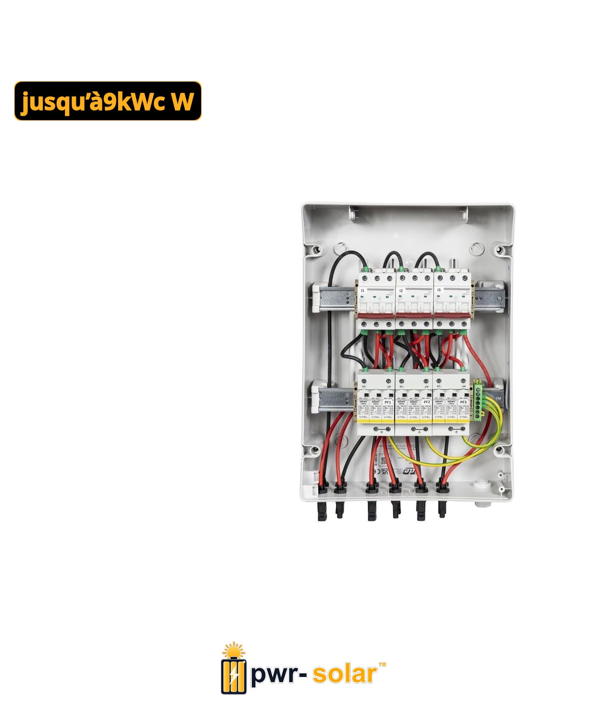 TECHNIDEAL - COFDC 3 mppt / 1 string par MPPT / INTER 25 AMP-1000VDC