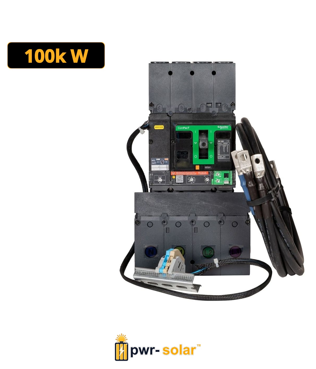 TECHNIDEAL - Coffret de protection AC pour un onduleur de 75kW à 100kW triphasé