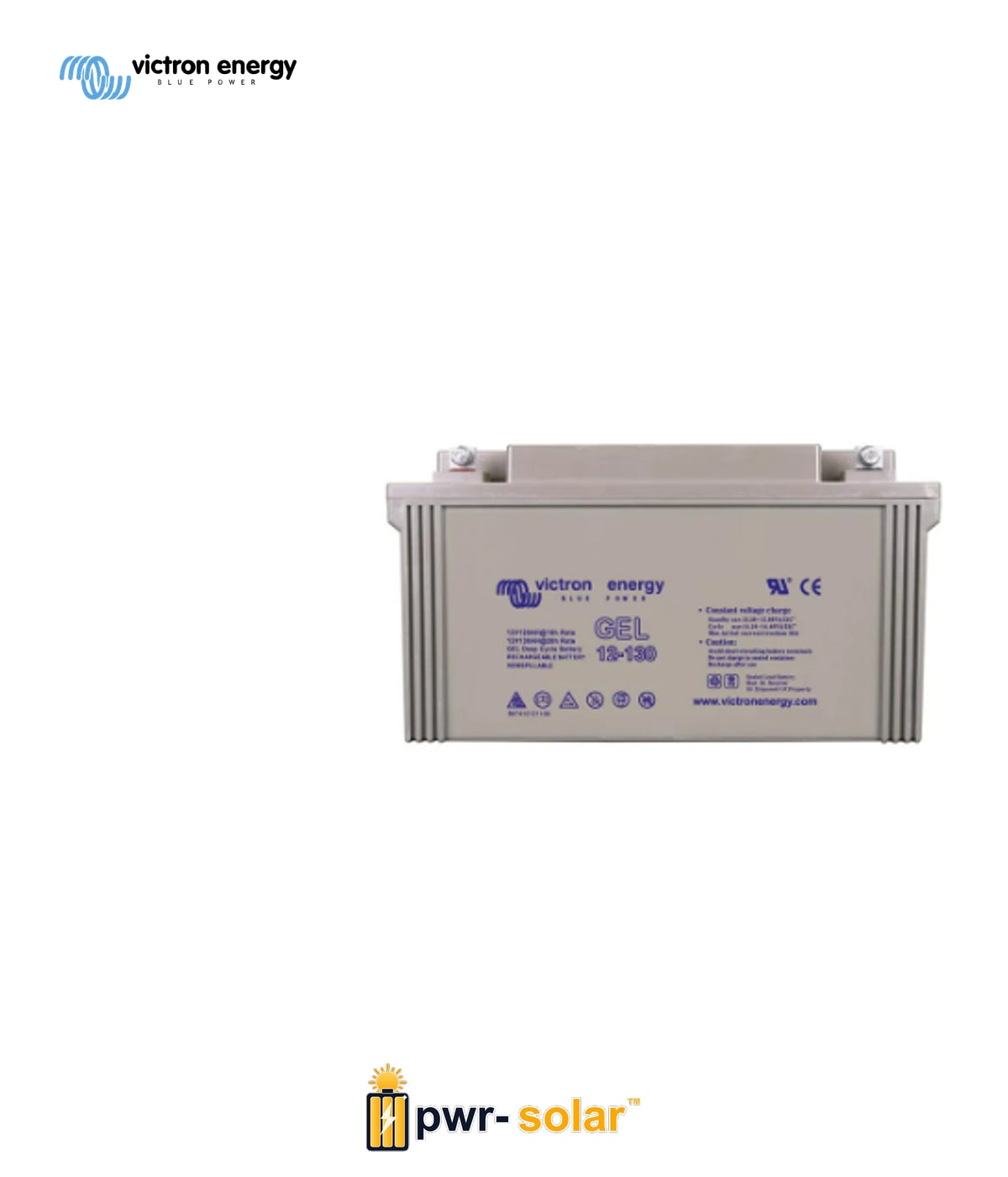 VICTRON - 12V/130Ah Gel Deep Cycle Batt.