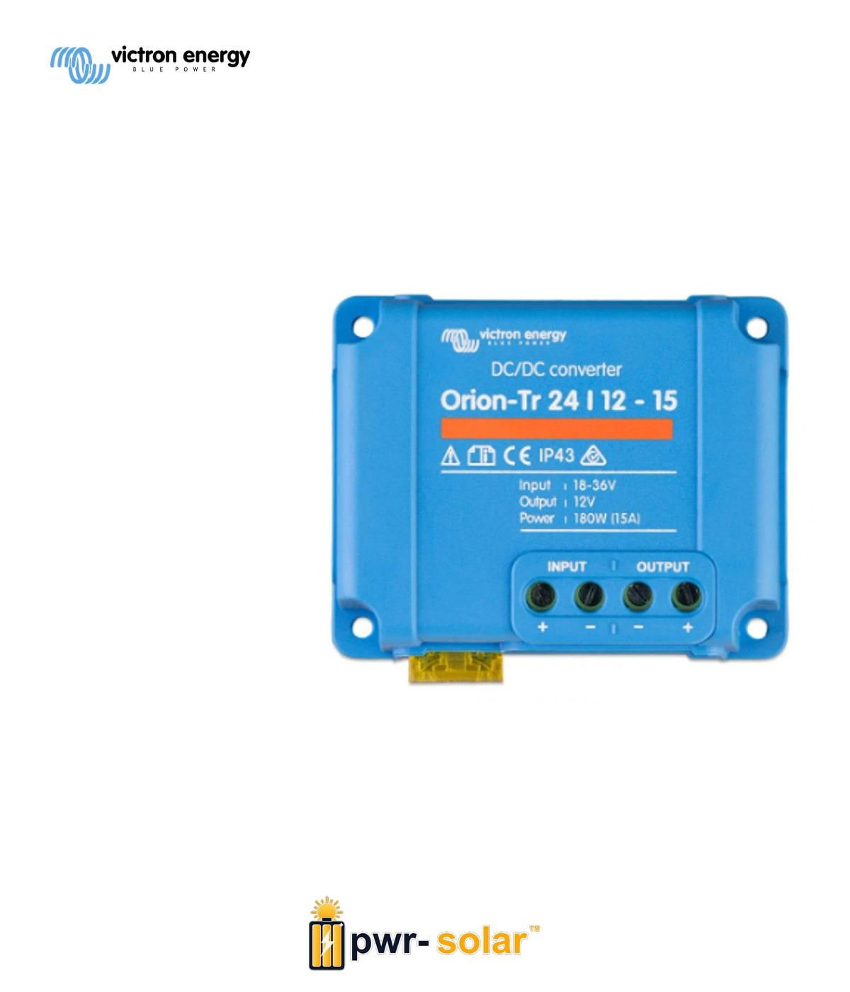 VICTRON - Convertisseur DC-DC 24V-12V 15A Orion 180W Tr