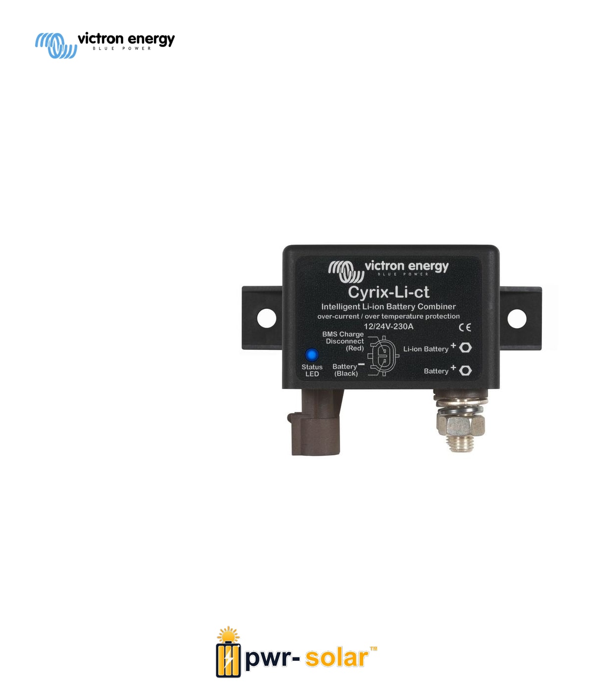 VICTRON - Cyrix-Li-ct 12/24V-120A intelligent Li-ion battery combiner