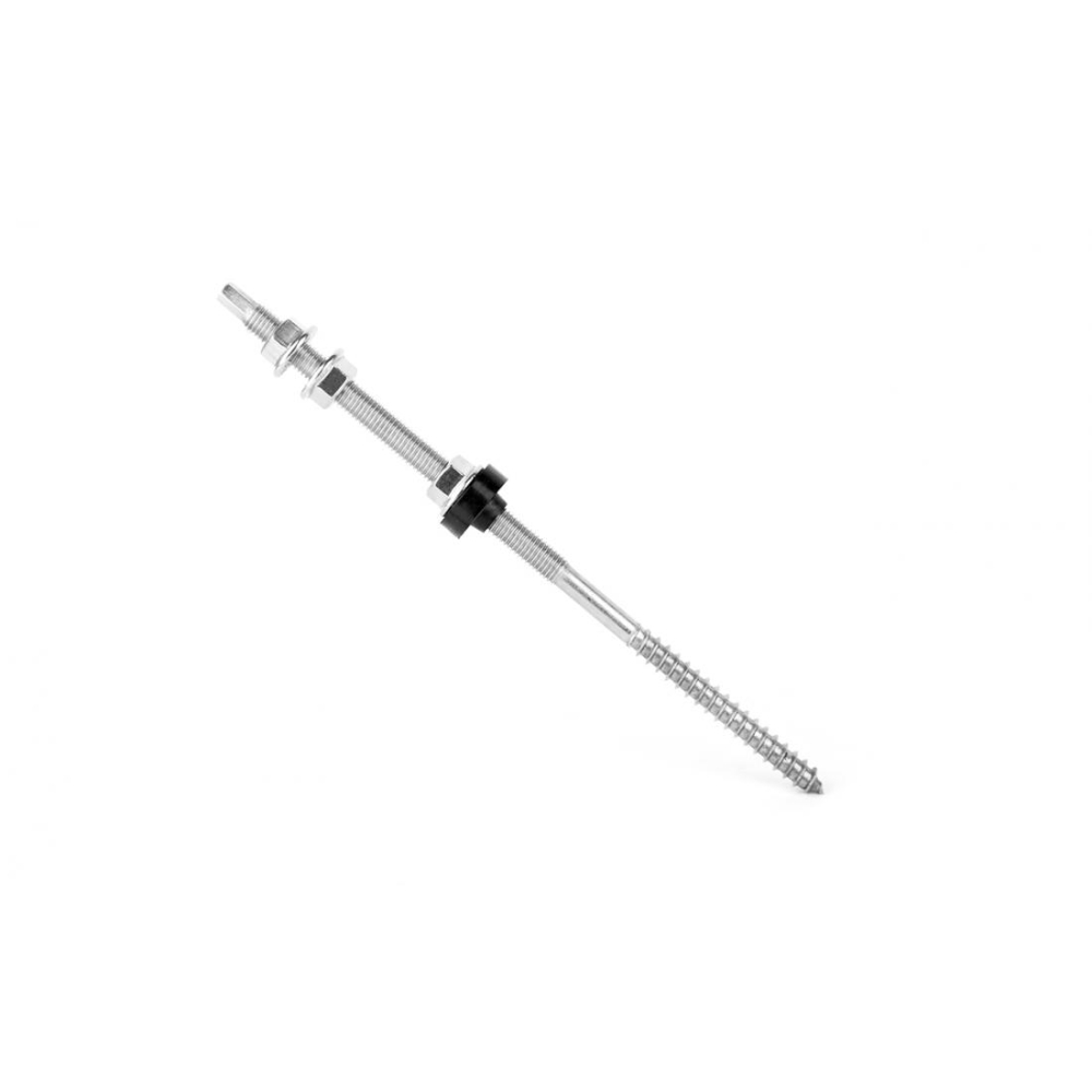 Double-threaded screw M10x200mm (set)