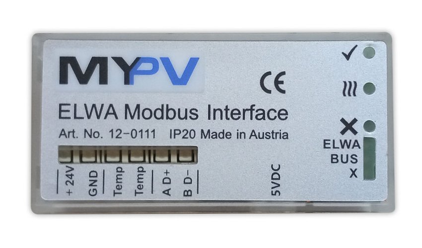 My-PV ELWA Interface Modbus pour ELWA