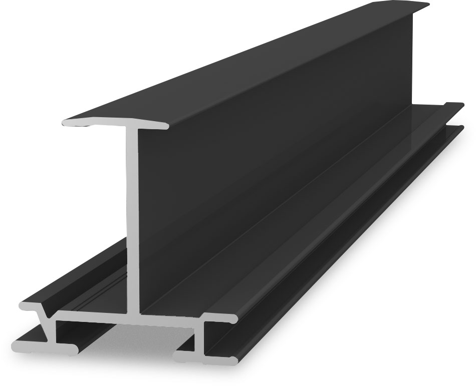 K2 InsertionRail 30; 5.40 m Noir