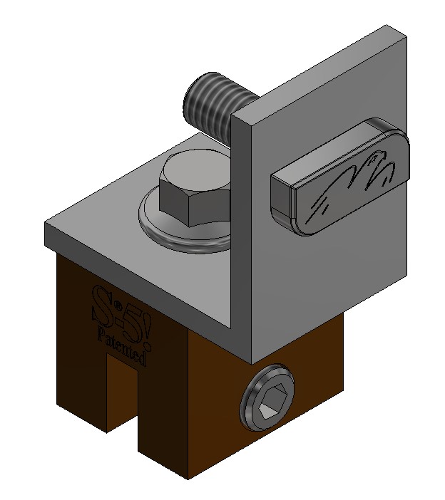 Van Valk S-5-B Mini pince pour joint debout double en cuivre