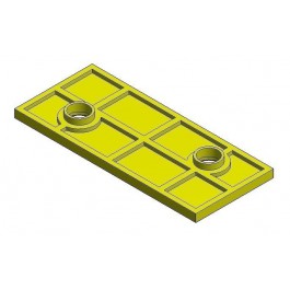 Van Valk Cale plastique 3mm crochet toit Smartlin