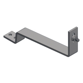 Van Valk Crochet de toit inox tuile plate