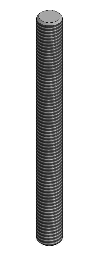 Van Valk Vis sans tête M10x220 mm. INOX