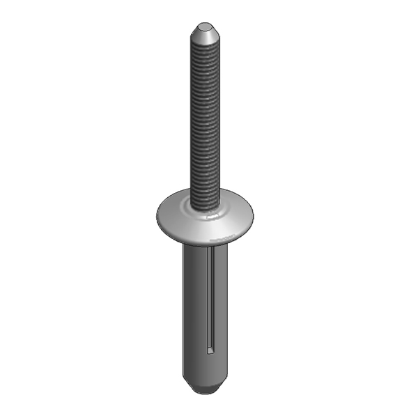 Van Valk Rivet Alu. 6.3x23.4mm - profil trapez.