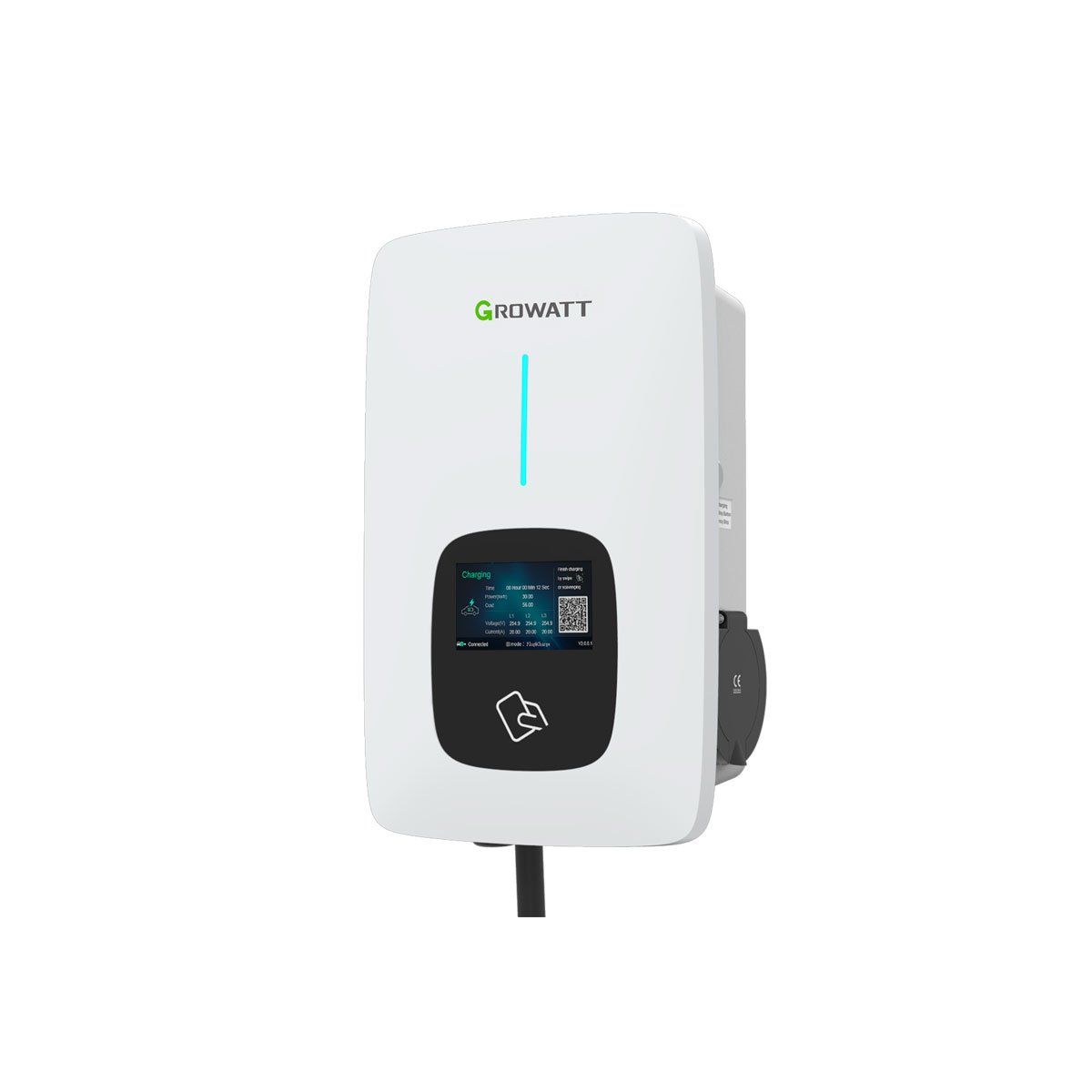 Chargeur de véhicule électrique Growatt THOR 11AS-S-V1 (WiFi, RF)
