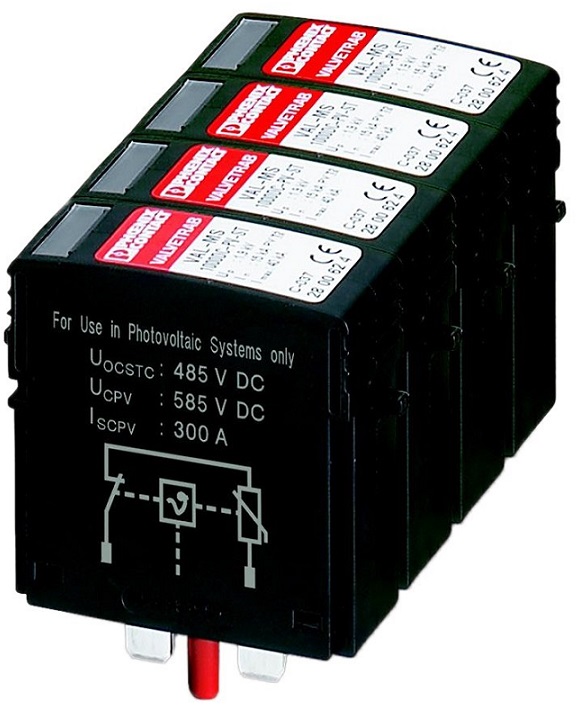 SMA Jeu complémentaire pour coupe-circuit de surtension DC (type II) pour entrée A et B utilisable dans: STP xxxxTL-30