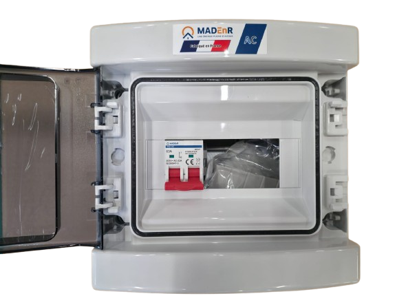 MADEnR - Coffret AC monophasé PLUG AND PLAY - NF C15-100