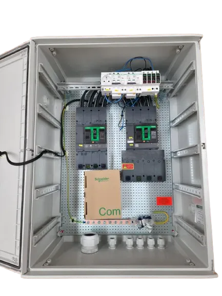 MADEnR - Coffret de protection AC pour un onduleur 100kw triphasé + BOBINE MX