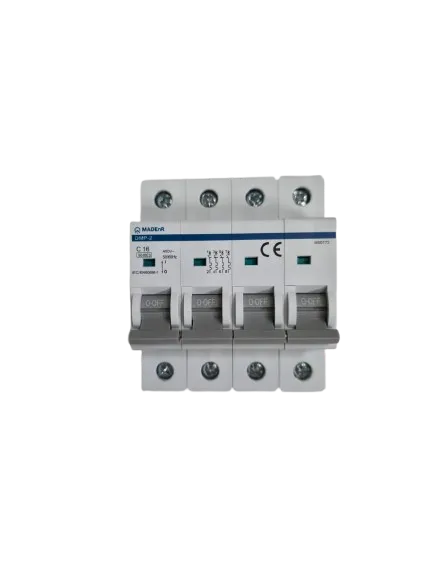 MADEnR - DISJONCTEUR 16A TRI - PUISSANCE JUSQU'A 9KVA - NF C15-100